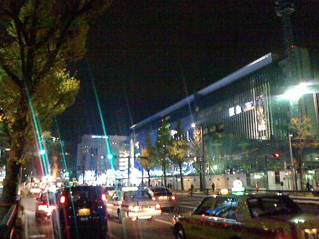 博多口側　博多駅前　イルミネーション