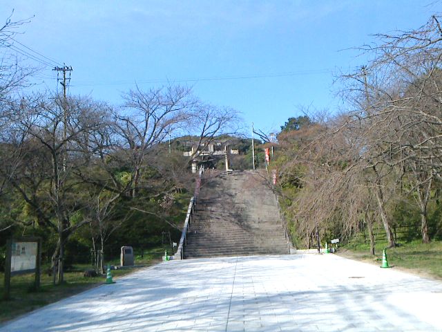 光雲神社への参道